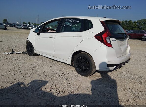 3HGGK5H68JM709273 2018 HONDA FIT White უკანა მარცხენა