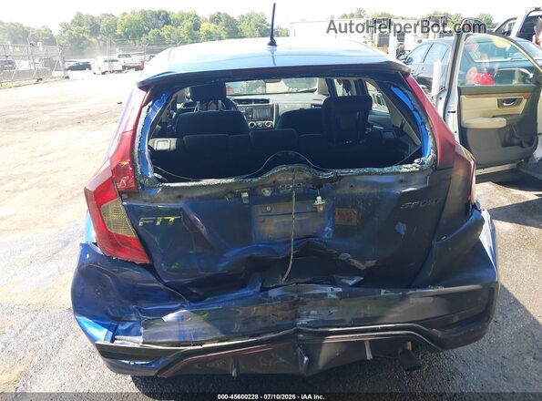 3HGGK5H6XJM724809 2018 HONDA FIT Blue Դիմացի տեսք