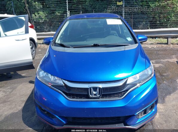 3HGGK5H6XJM724809 2018 HONDA FIT Blue Սարքավորումների վահանակի տեսք