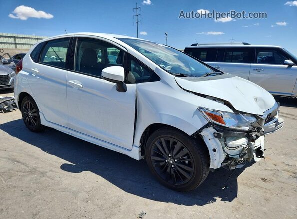 3HGGK5H75JM729215 2018 HONDA FIT White Delantero derecho