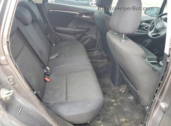 3HGGK5H76HM711333 2017 HONDA FIT Charcoal Вид задньої частини салону