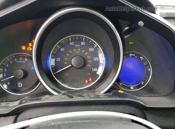 3HGGK5H76HM711333 2017 HONDA FIT Charcoal Вид щитка приладів