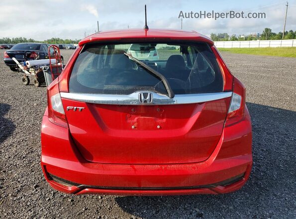 3HGGK5H77KM101657 2019 HONDA FIT Red Հետևի տեսք