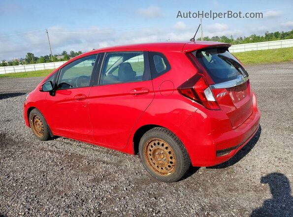 3HGGK5H77KM101657 2019 HONDA FIT Red Հետևի ձախ