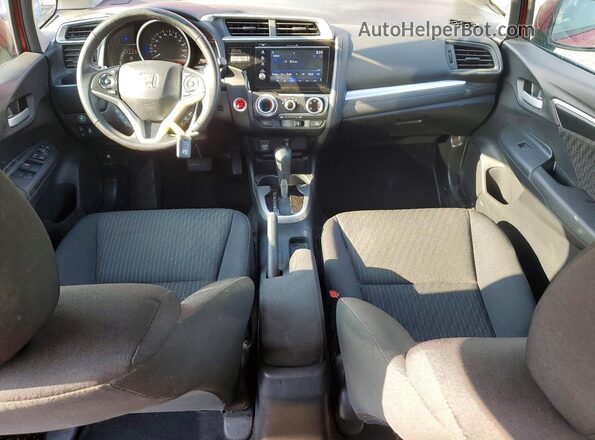 3HGGK5H77KM101657 2019 HONDA FIT Red Առջևի վահանակի տեսք