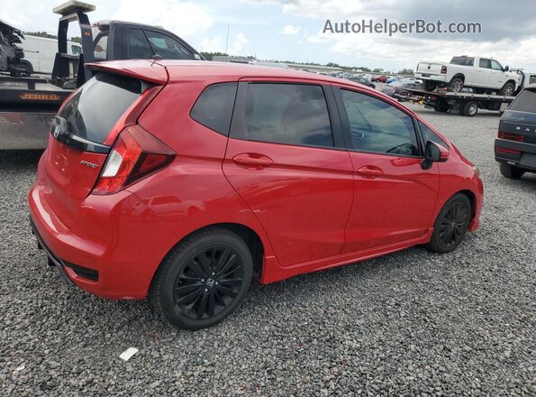 3HGGK5H78JM730147 2018 HONDA FIT Red Rear right