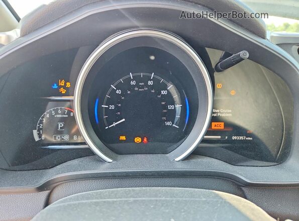 3HGGK5H80KM715149 2019 HONDA FIT Blue Widok zestawu wskaźników