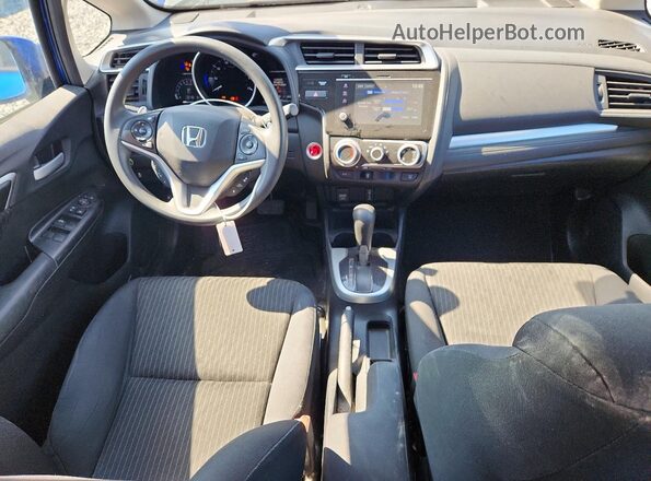 3HGGK5H80KM715149 2019 HONDA FIT Blue Widok deski rozdzielczej