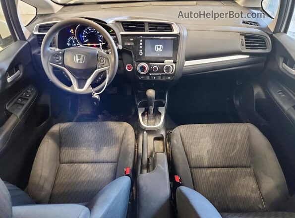 3HGGK5H80KM732176 2019 HONDA FIT White Вид панелі приладів
