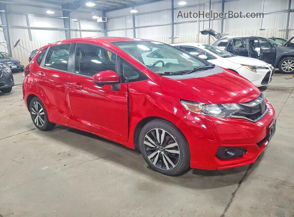 3HGGK5H81JM711142 2018 HONDA FIT Red Передня права чверть