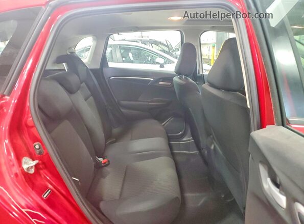 3HGGK5H81JM711142 2018 HONDA FIT Red Вид задніх сидінь