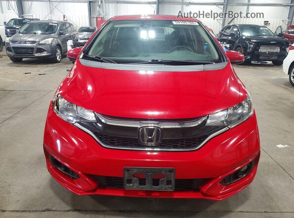 3HGGK5H81JM711142 2018 HONDA FIT Red Вид спереду