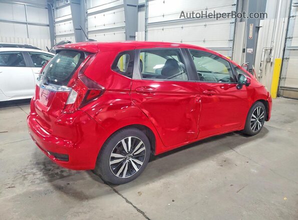 3HGGK5H81JM711142 2018 HONDA FIT Red Задня права чверть