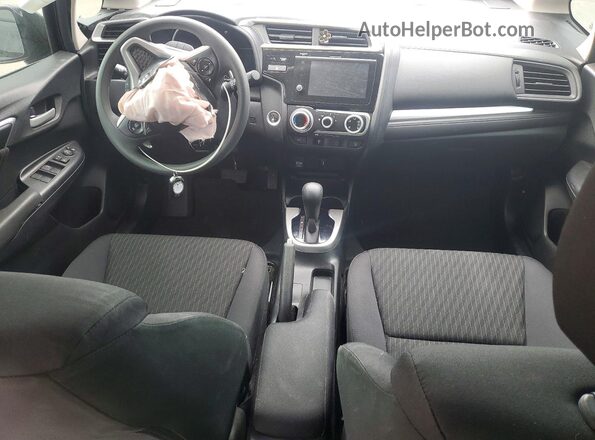 3HGGK5H81KM740464 2019 HONDA FIT Черный Вид панели приборов