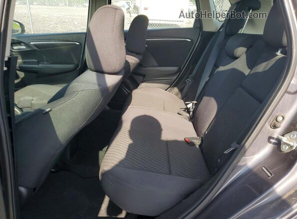 3HGGK5H81LM733614 2020 HONDA FIT Gray Vista de los asientos traseros