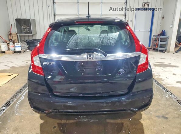 3HGGK5H82JM701896 2018 HONDA FIT Black Вид ззаду