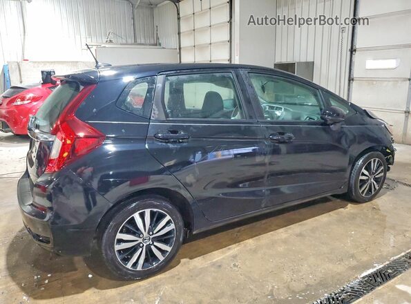 3HGGK5H82JM701896 2018 HONDA FIT Black Задня права чверть