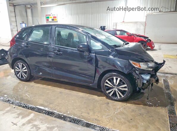 3HGGK5H82JM701896 2018 HONDA FIT Black Передня права чверть