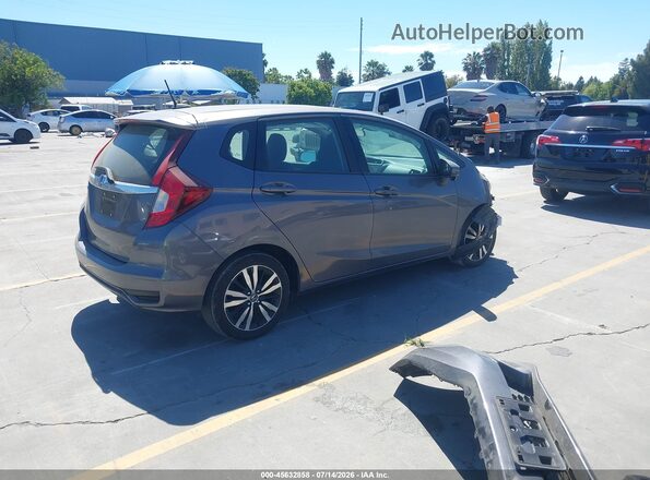 3HGGK5H82KM740196 2019 HONDA FIT Gray უკანა მარჯვენა