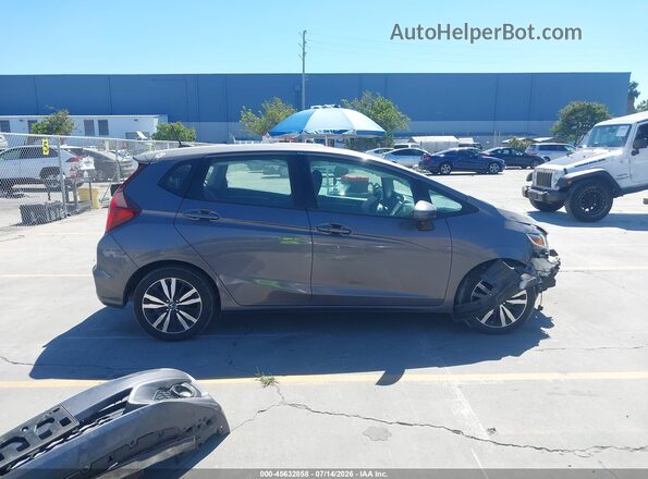 3HGGK5H82KM740196 2019 HONDA FIT Gray სალონის 360-გრადუსიანი ხედი