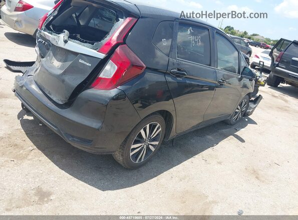 3HGGK5H82KM747648 2019 HONDA FIT Black Trasero derecho
