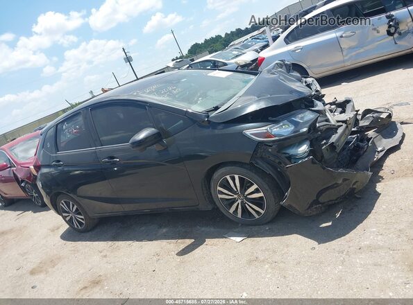 3HGGK5H82KM747648 2019 HONDA FIT Black Vista interior de 360 grados