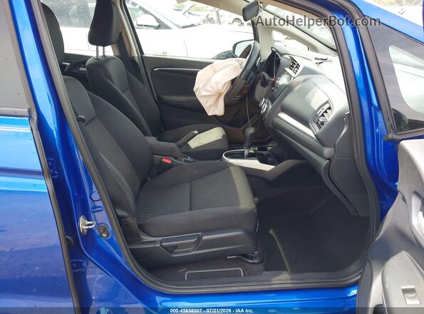 3HGGK5H82KM751599 2019 HONDA FIT Blue Widok wnętrza z przodu
