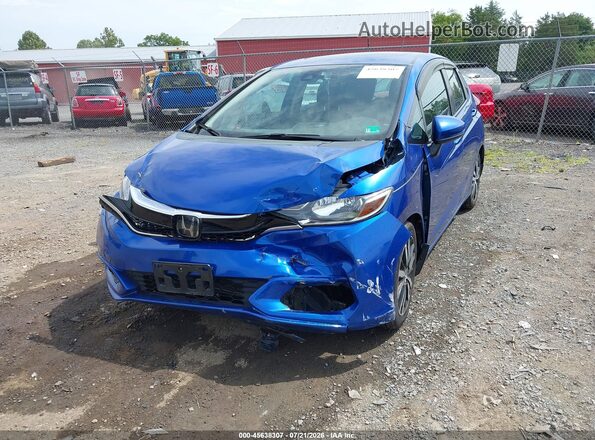 3HGGK5H82KM751599 2019 HONDA FIT Blue Widok z przodu