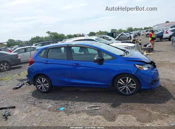 3HGGK5H82KM751599 2019 HONDA FIT Blue Widok wnętrza 360 stopni
