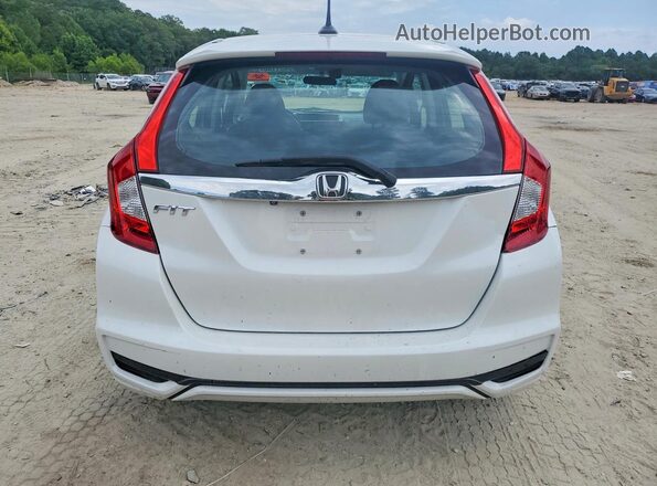 3HGGK5H82LM724002 2020 HONDA FIT Белый Вид сзади