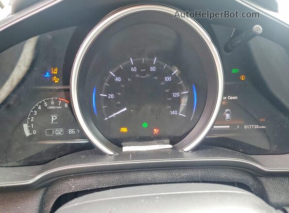 3HGGK5H82LM724002 2020 HONDA FIT Белый Вид щитка приборов