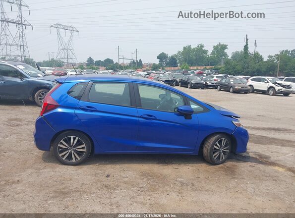 3HGGK5H82LM724517 2020 HONDA FIT Blue Rear interior view