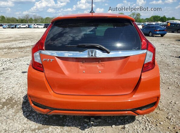 3HGGK5H82LM727112 2020 HONDA FIT Оранжевый Вид сзади
