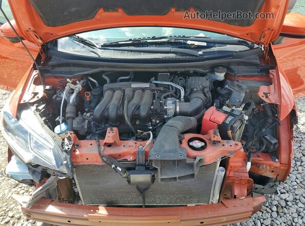 3HGGK5H82LM727112 2020 HONDA FIT Оранжевый Вид задней части салона