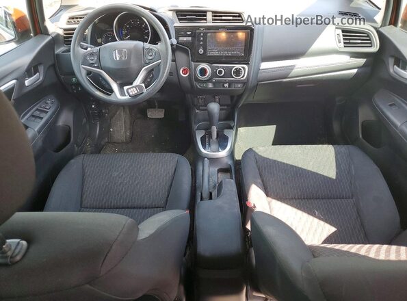 3HGGK5H82LM727112 2020 HONDA FIT Оранжевый Вид панели приборов