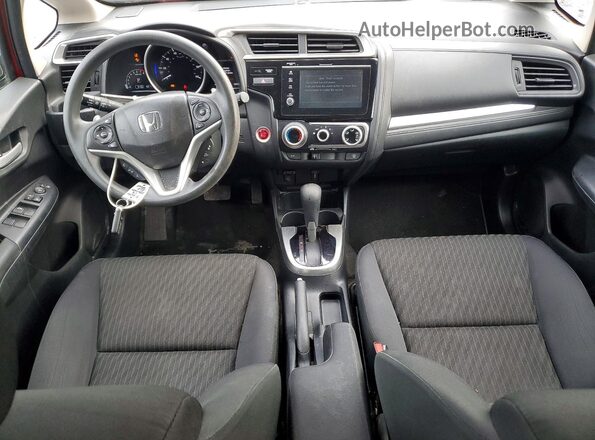 3HGGK5H83JM717346 2018 HONDA FIT Red Vista del salpicadero