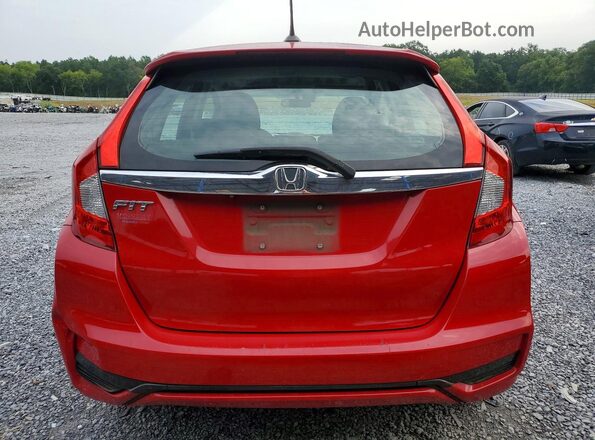 3HGGK5H83JM717346 2018 HONDA FIT Red Vista trasera