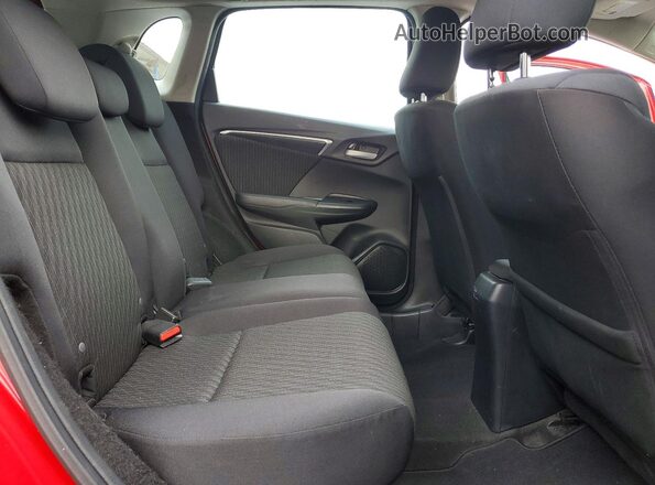 3HGGK5H83JM717346 2018 HONDA FIT Red Vista de los asientos traseros