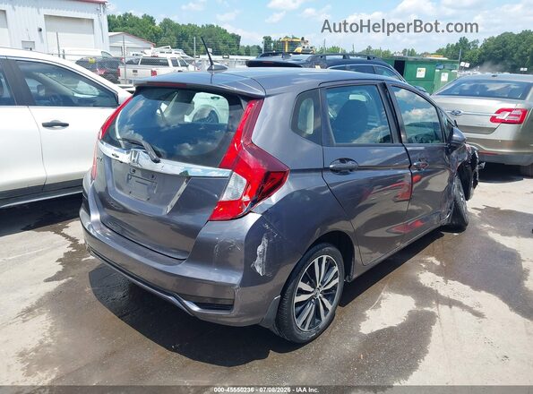 3HGGK5H83KM743592 2019 HONDA FIT Gray უკანა მარჯვენა