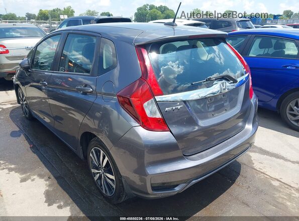 3HGGK5H83KM743592 2019 HONDA FIT Gray უკანა მარცხენა