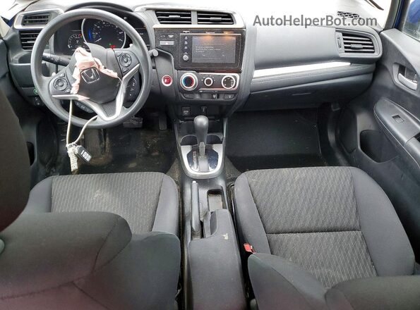 3HGGK5H83LM724543 2020 HONDA FIT Синий Вид панели приборов