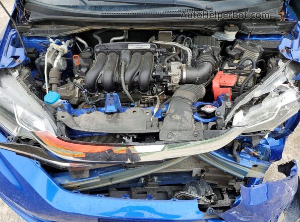 3HGGK5H83LM724543 2020 HONDA FIT Синий Вид задней части салона
