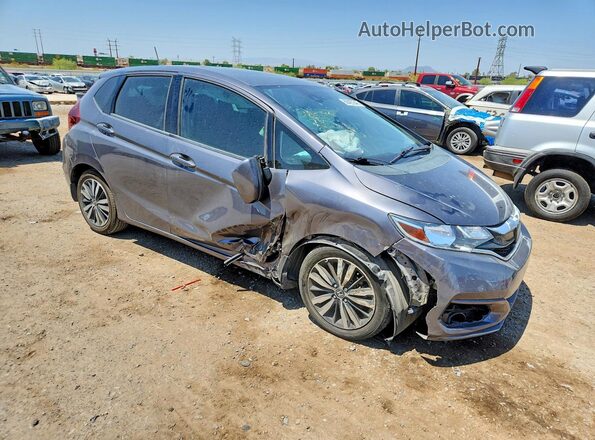 3HGGK5H84JM717744 2018 HONDA FIT Gray Առջևի աջ