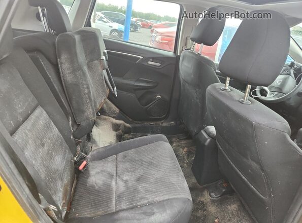 3HGGK5H84KM717518 2019 HONDA FIT Yellow Հետևի նստատեղերի տեսք