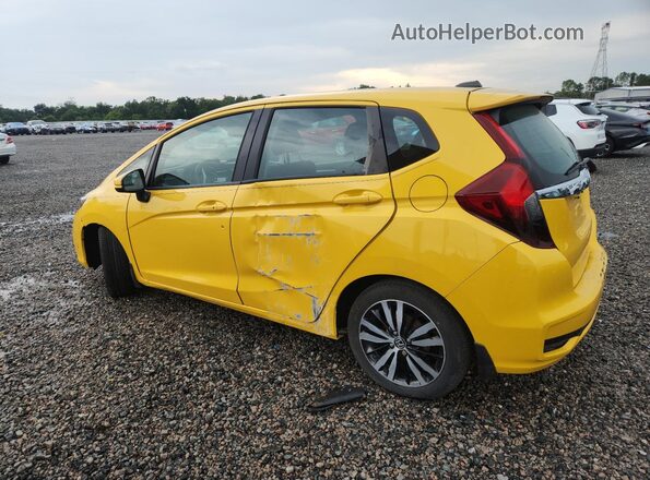 3HGGK5H84KM717518 2019 HONDA FIT Yellow Հետևի ձախ