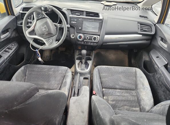 3HGGK5H84KM717518 2019 HONDA FIT Yellow Առջևի վահանակի տեսք