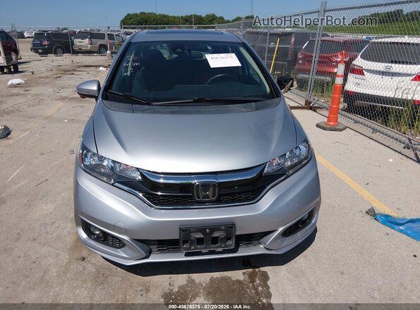 3HGGK5H84KM731306 2019 HONDA FIT Silver Widok zestawu wskaźników
