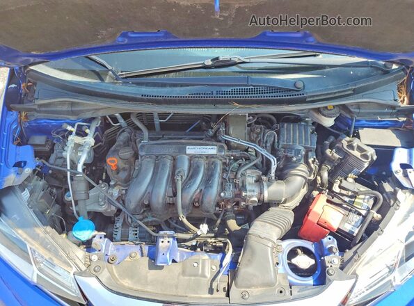 3HGGK5H84KM752253 2019 HONDA FIT Blue Շարժիչի բաժամունքի տեսք