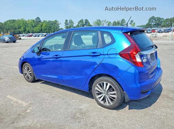 3HGGK5H84KM752253 2019 HONDA FIT Blue Հետևի ձախ
