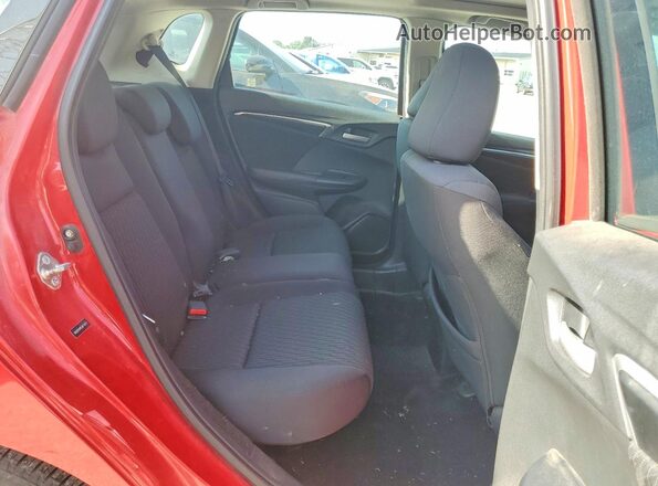 3HGGK5H85LM714211 2020 HONDA FIT Red უკანა სავარძლების ხედი
